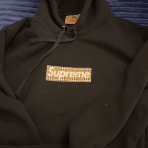 Supreme Burberry Hoodie